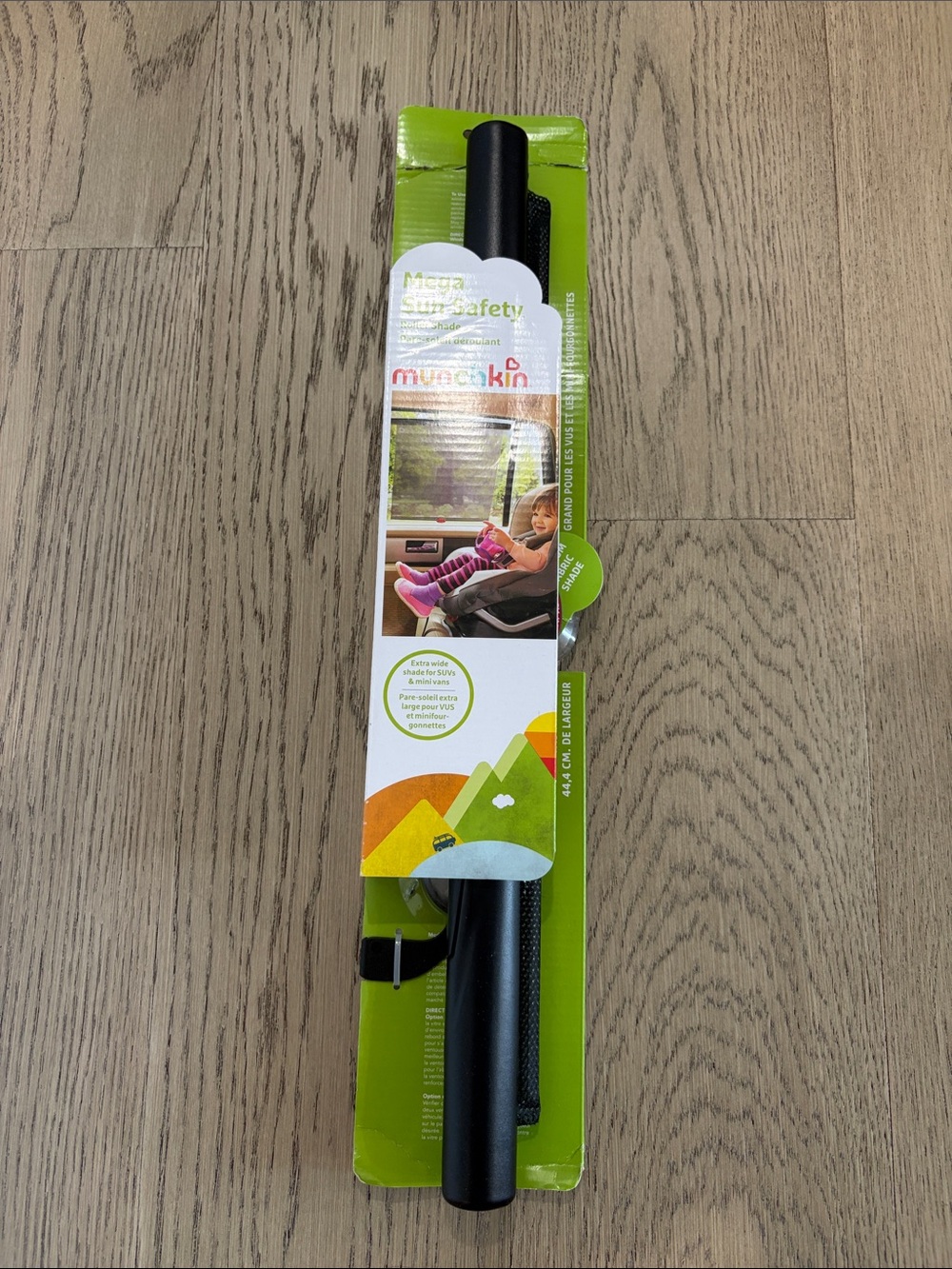 Mega Sun Safety Roller Shade - Black